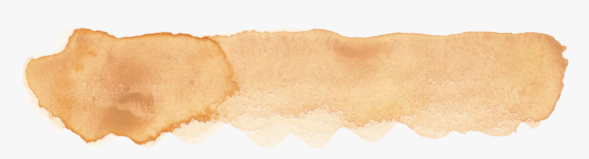 Transparent Stroke Clipart - Brown Water Color Png, Png Download