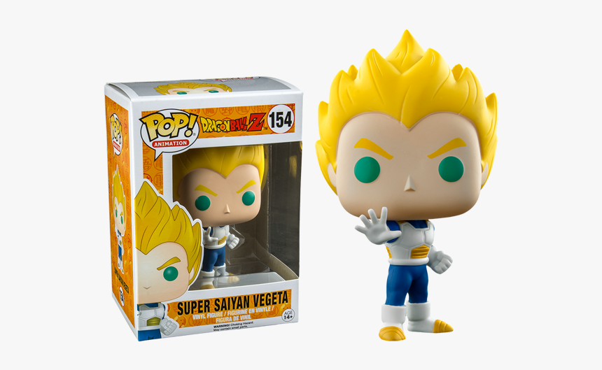 Funko Pop Vegeta Super Saiyan, HD Png Download