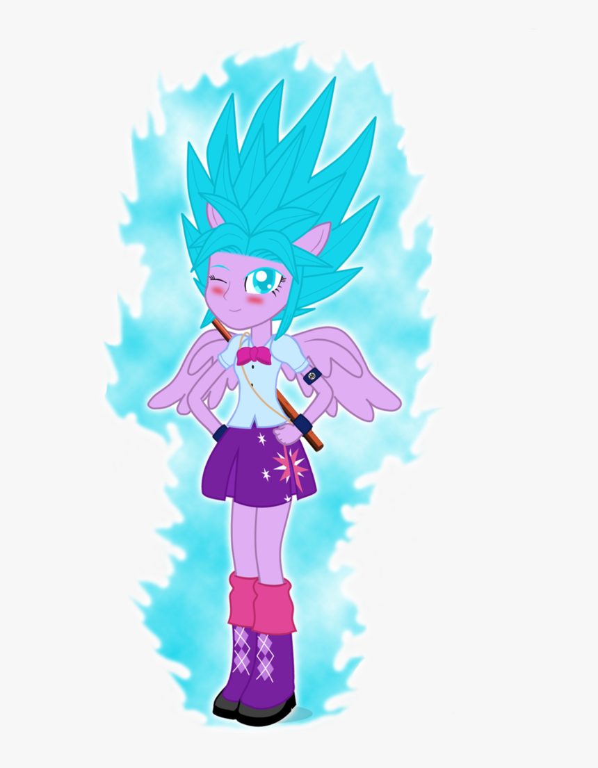 Twilight Sparkle Super Saiyan Blue, HD Png Download