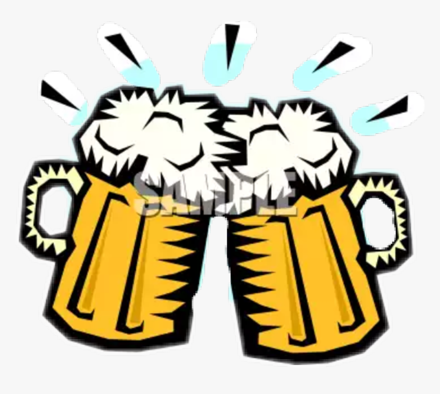 #beer #cheers #mug #dink #celebrate - Beer Mugs Clip Art, HD Png Download