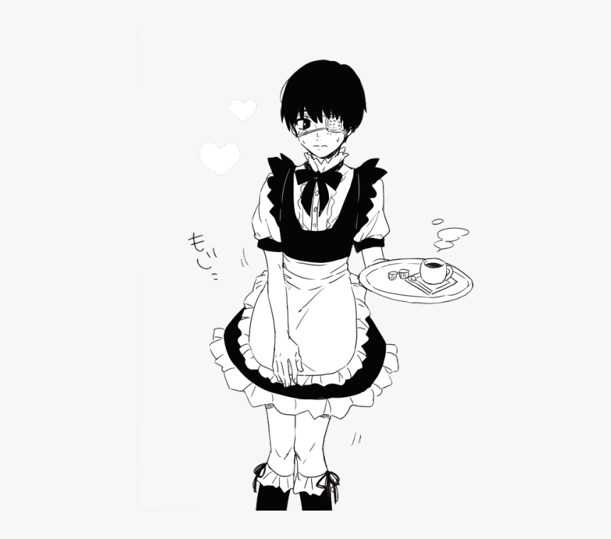 Kaneki In A Dress, HD Png Download