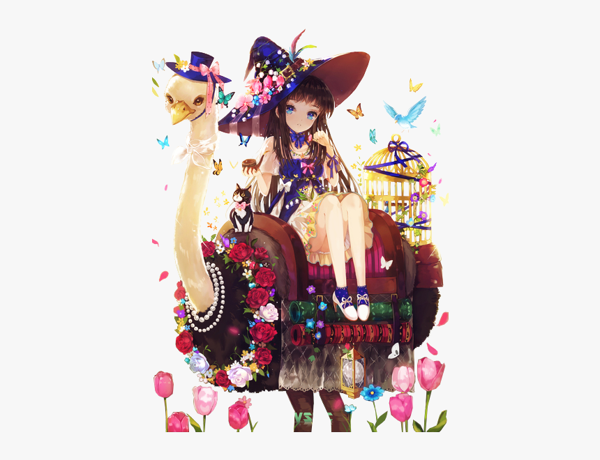 #animegirl #renders #sticker #like4like #follow4follow - Inori Yuzuriha, HD Png Download