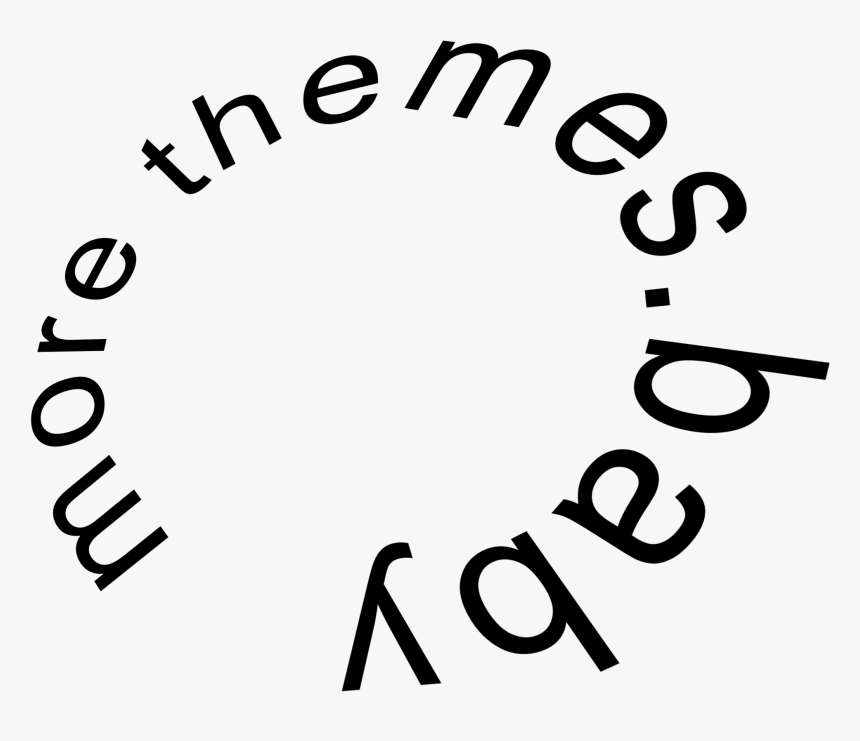 More Themes Baby Logo - Circle, HD Png Download