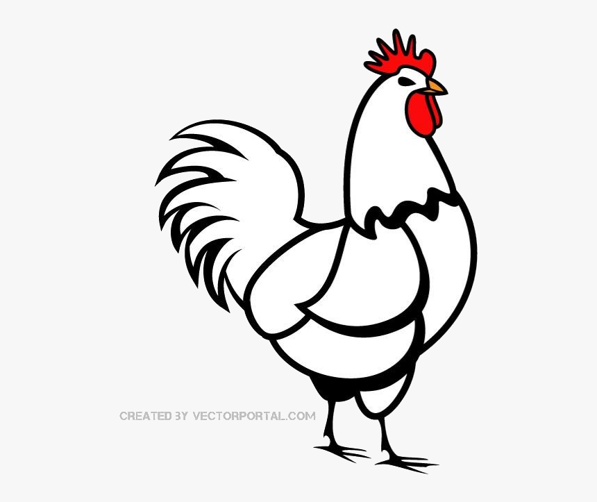 Chicken Clipart Free Transparent Png - Chicken Clip Art, Png Download