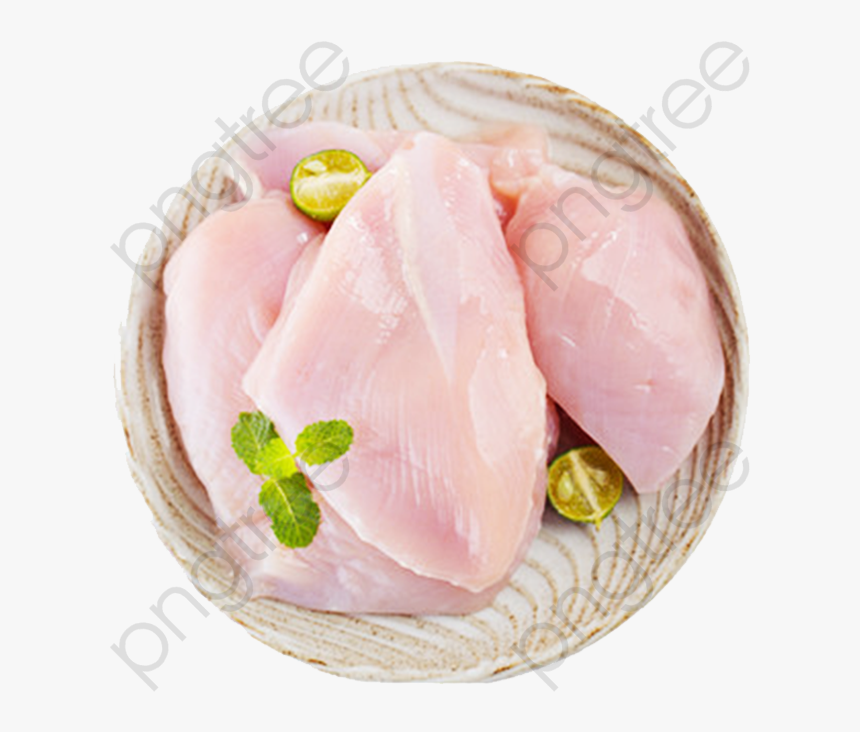 Fresh Chicken Meat Chicken Row - Peito De Frango Fundo Transparente, HD Png Download