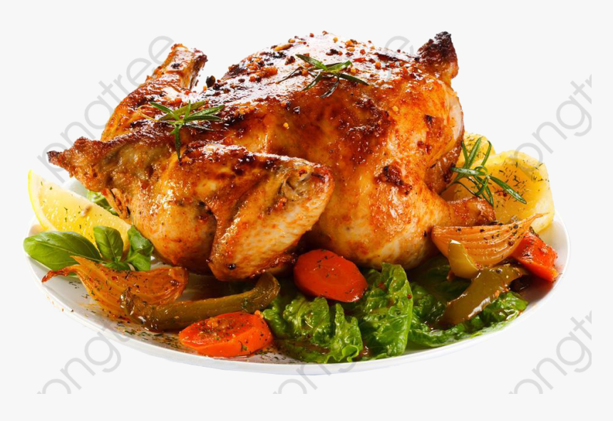 Chicken-thighs - Roast Chicken Dinner Png, Transparent Png