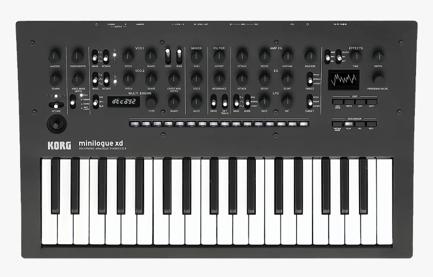 Korg Minilogue Xd 4-voice Analog Synthesizer - Korg Minilogue Xd, HD Png Download
