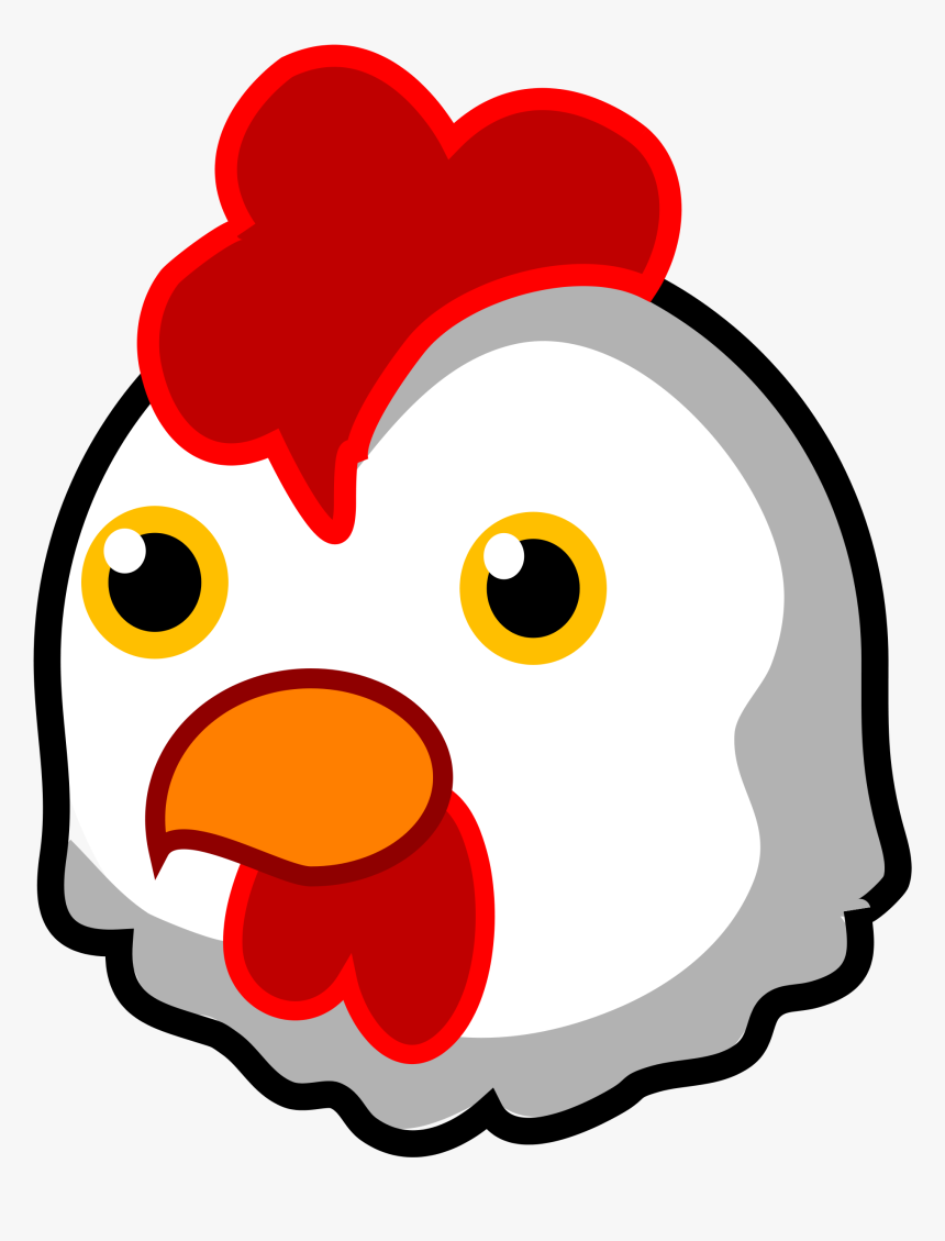 Chicken Png Cartoon - Chicken Icon, Transparent Png