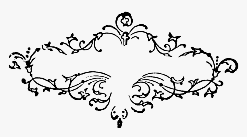 Wedding Flourish Png - Illustration, Transparent Png