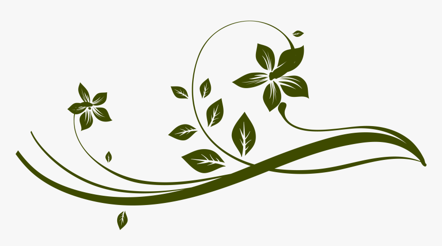 Leaf Flourish Png, Transparent Png