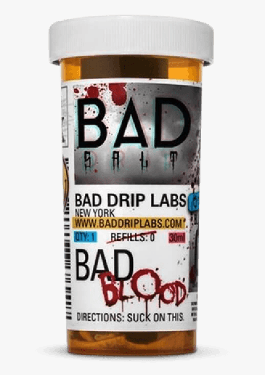 Bad Drip Bad Blood Nic Salt - Strawberry, HD Png Download