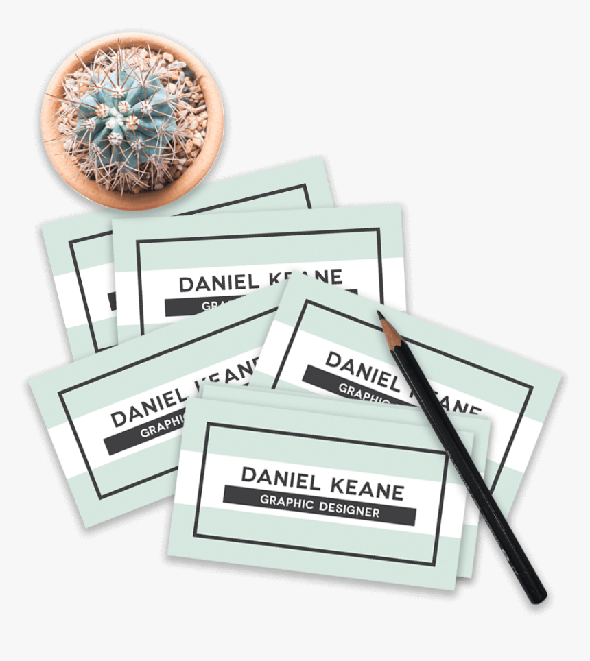 Mock Up With A Stack Of Business Cards In The Colors - Eye Shadow, HD Png Download