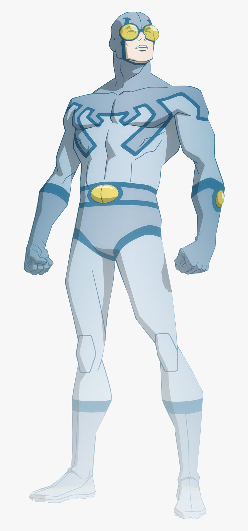Young Justice Blue Beetle Ted Kord, HD Png Download
