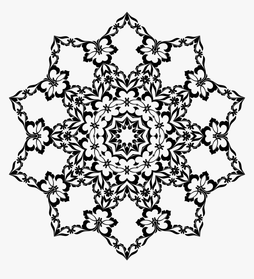 Mujer Peinandose Para Colorear, HD Png Download