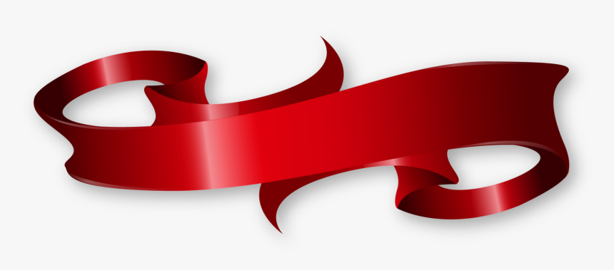 Red Ribbon Banner Transparent Background Ribbon Banner Hd Png