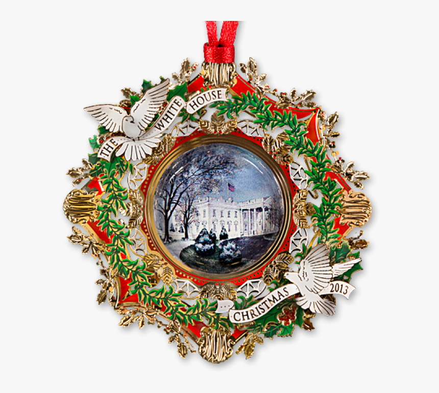 2013 White House Christmas Ornament, HD Png Download