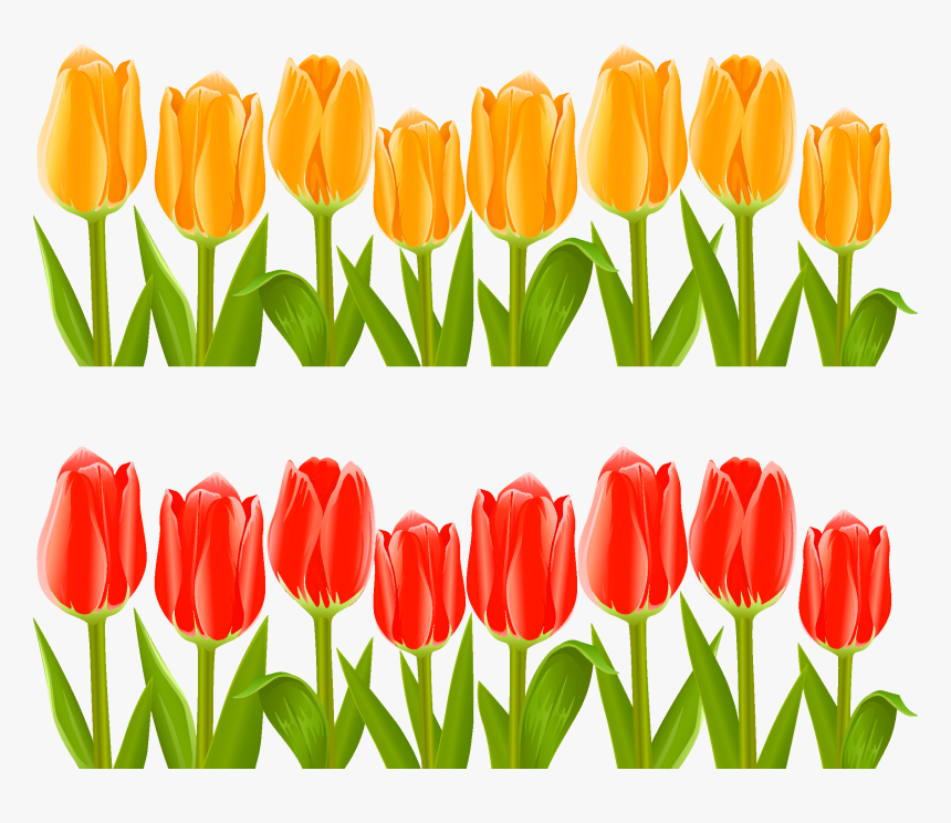 Indira Gandhi Memorial Tulip Garden Flower Clip Art - Flower Pot Clipart Tulips, HD Png Download