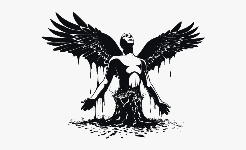 Fallen Angel Lucifer Clip Art - Mens Room Wall Art, HD Png Download