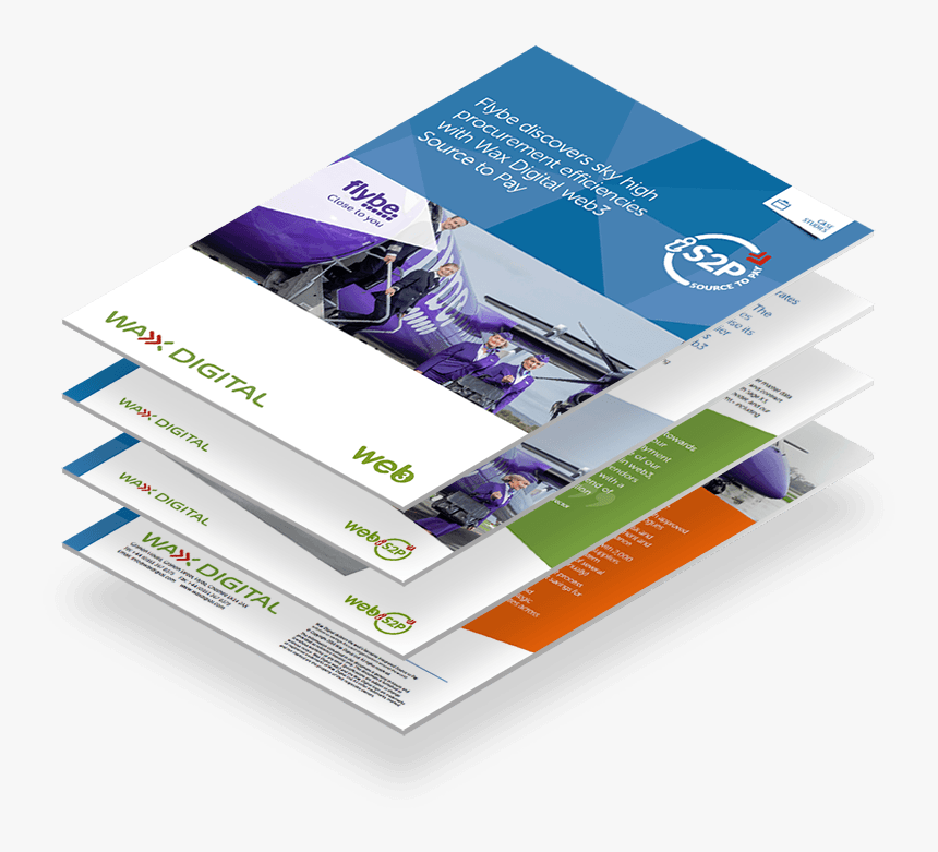 Flybe Source To Pay Case Study - Brochure, HD Png Download