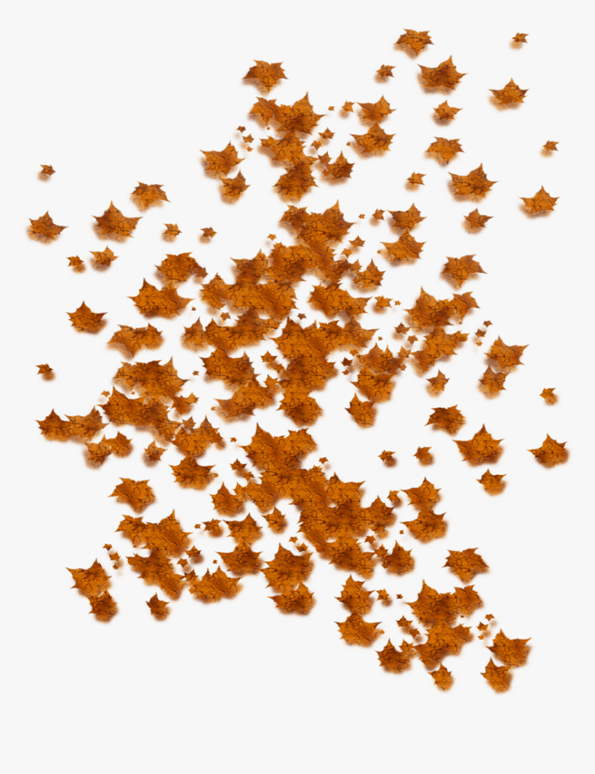 October Clipart Fallen Leave - Fallen Leaves Image Png, Transparent Png