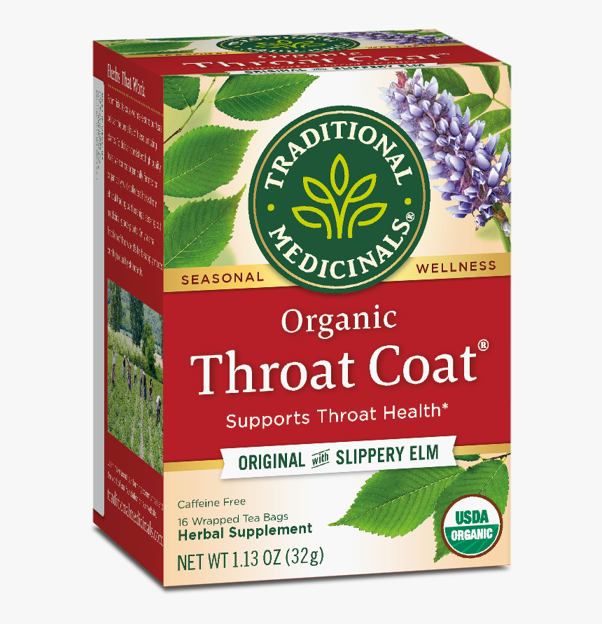 Traditional Medicinals Throat Coat, HD Png Download