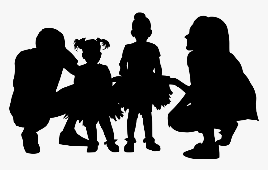 Transparent Silhouette Family, HD Png Download