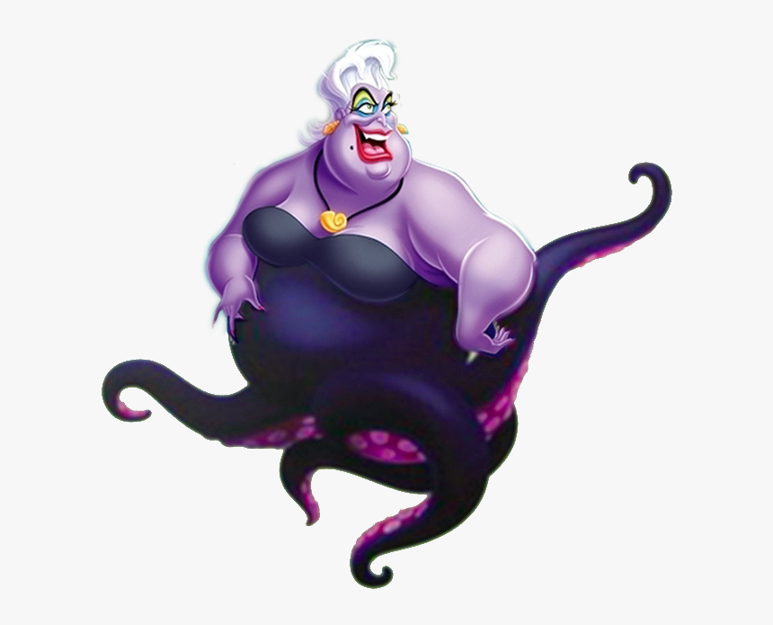 Descubre La Magia - Little Mermaid Ursula Png, Transparent Png