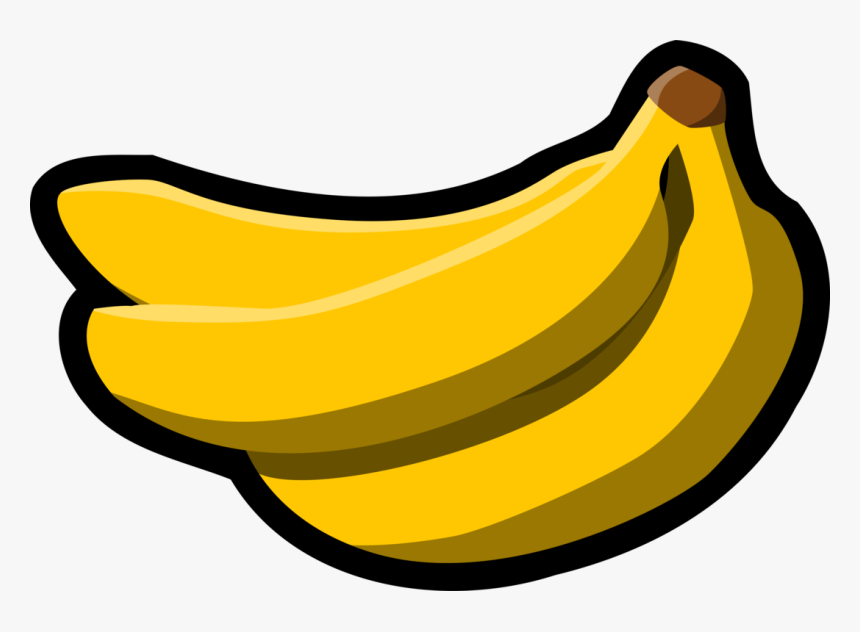Food,artwork,banana Family - Banana Clip Art, HD Png Download