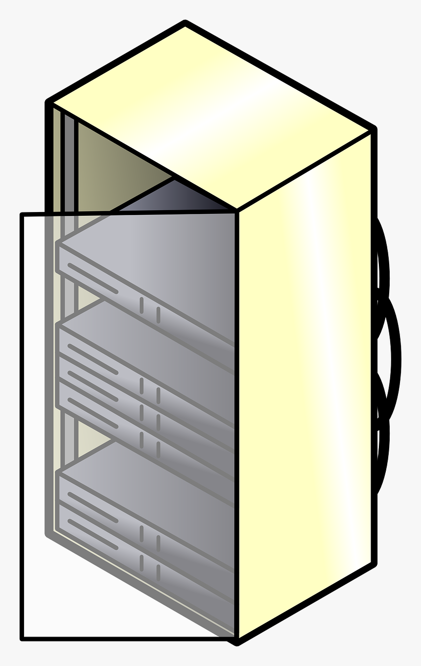 Server Rack Icon Png, Transparent Png