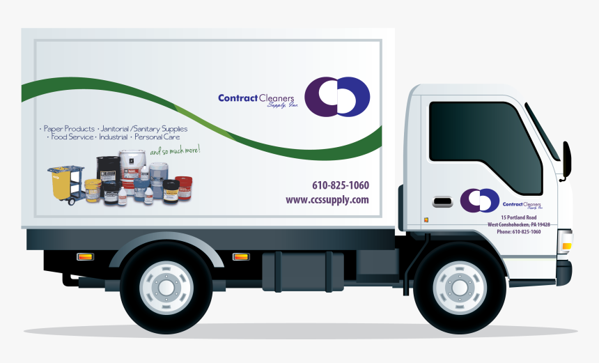 Delivery Truck Vectors Png, Transparent Png