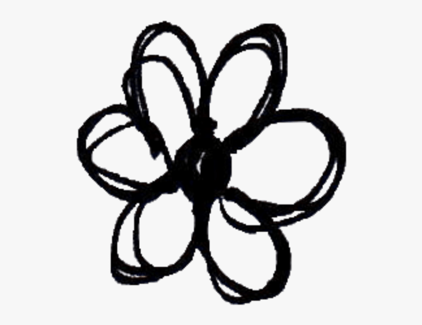 Tumblr Flower Png - Flower Drawing Tumblr Transparent, Png Download
