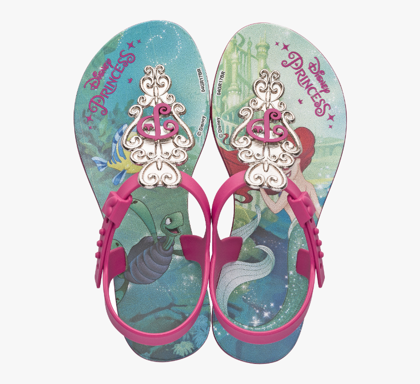 Sandalia Grendene Princess Ariel, HD Png Download