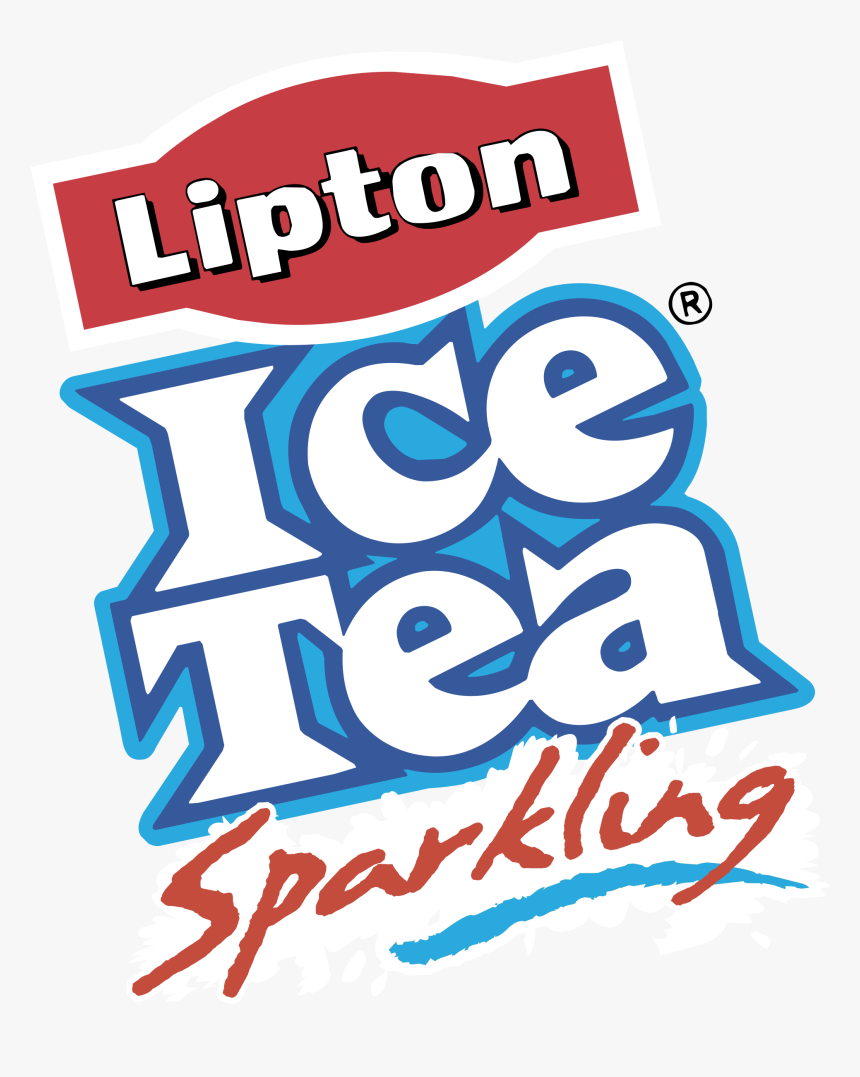 Ice Tea Sparkling Logo Png Transparent - Lipton Ice Tea, Png Download