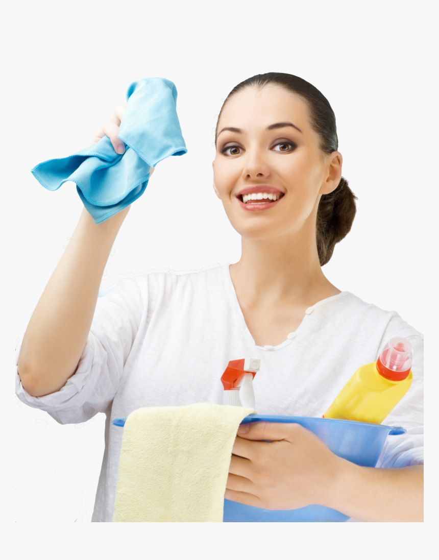 Lady Cleaning Window, HD Png Download