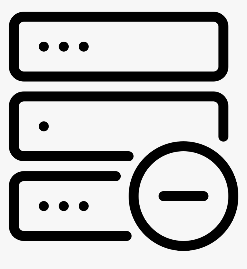 Transparent Server Rack Png, Png Download