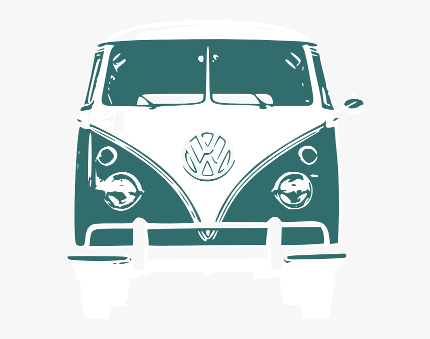 Vw Camper Van Svg Clip Arts - Volkswagen T1 Tekening, HD Png Download