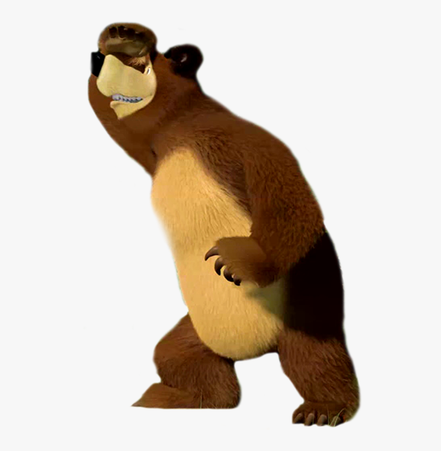 Oso De Masha Hd, HD Png Download