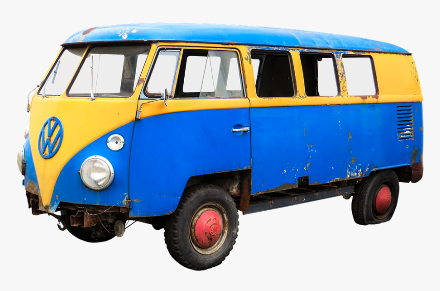 Transport, Traffic, Auto, Oldtimer, Vw Bus, Classic - Volkswagen Transporter, HD Png Download