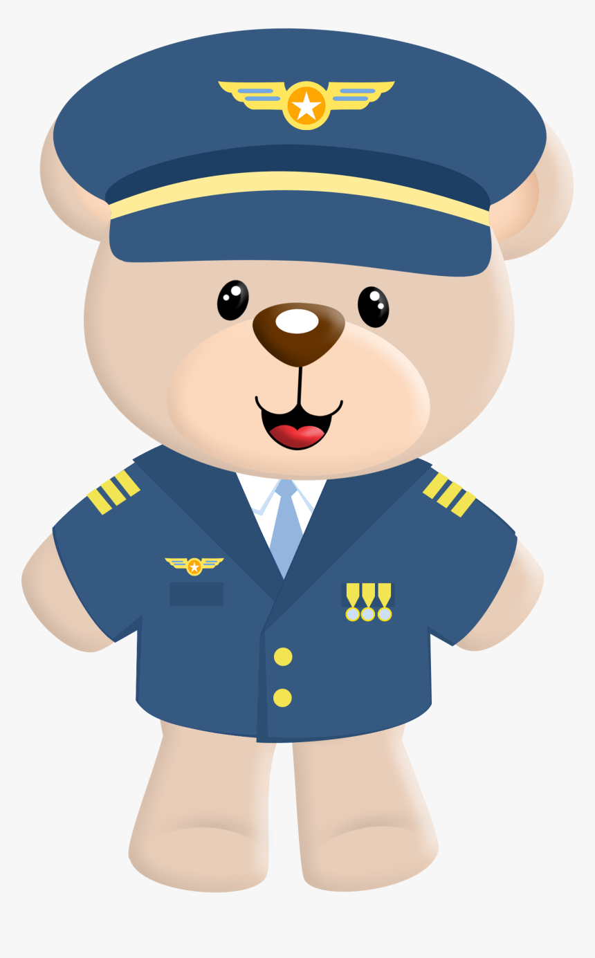 A D E - Teddy Bear Hot Air Balloon, HD Png Download