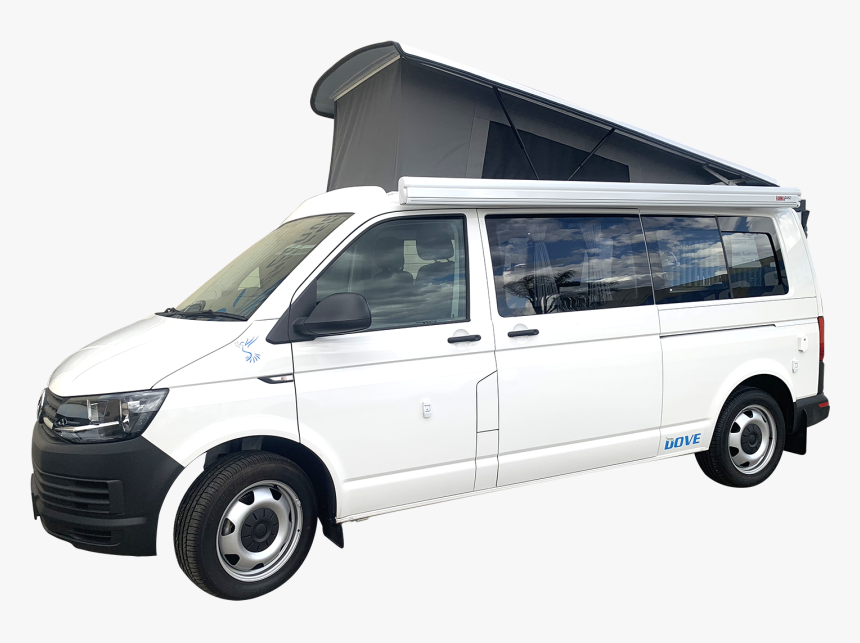 Volkswagen Transporter Campervan New T6 Pop Top Tilt - Compact Van, HD Png Download