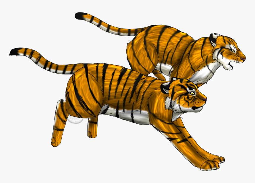 Transparent Cheetah Face Png - Transparent Background Tiger Running Png, Png Download