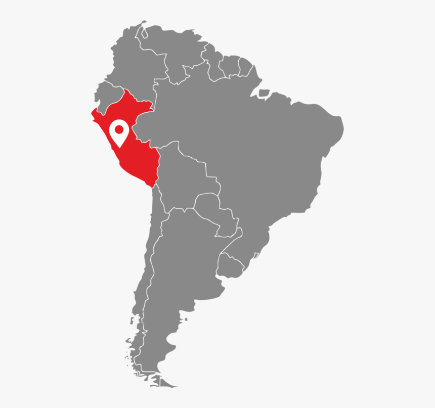 South America Map Png, Transparent Png