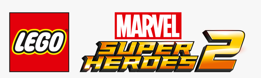 Transparent Super Hero Logo Png - Lego Marvel Superheroes 2 Logo, Png Download