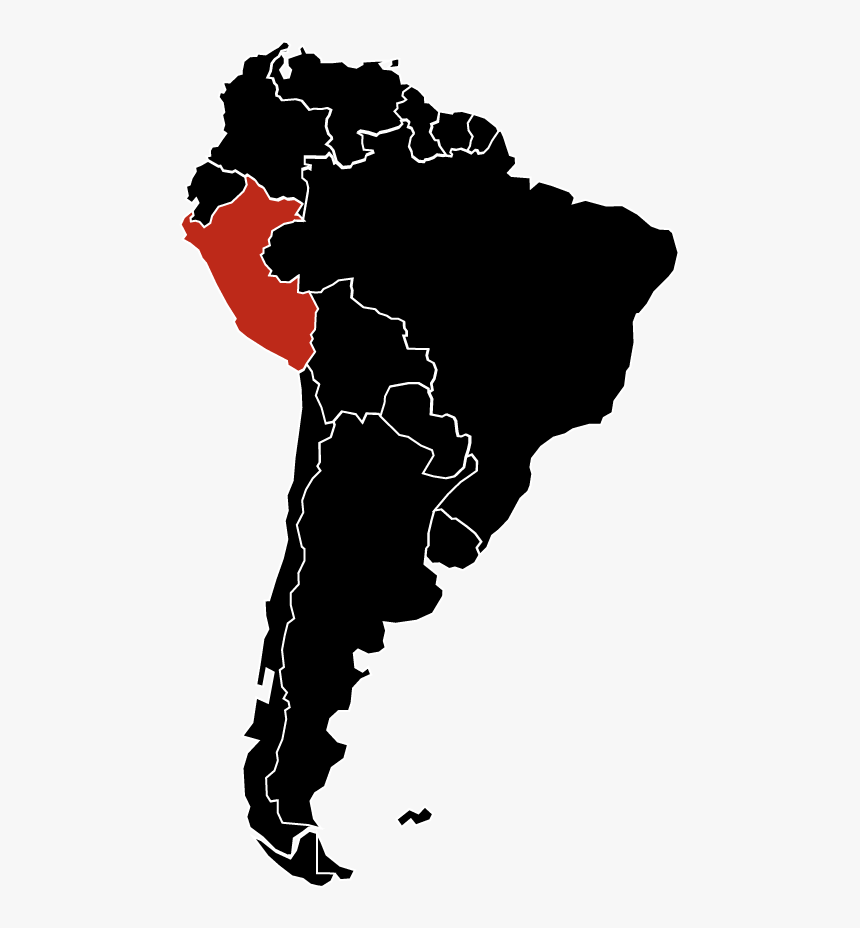 Latin America Map Png, Transparent Png