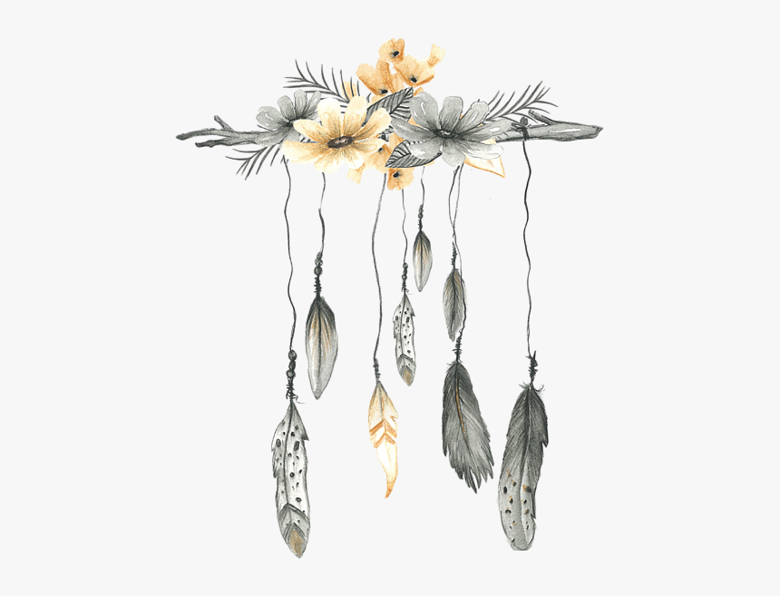 Transparent Boho Feathers, HD Png Download