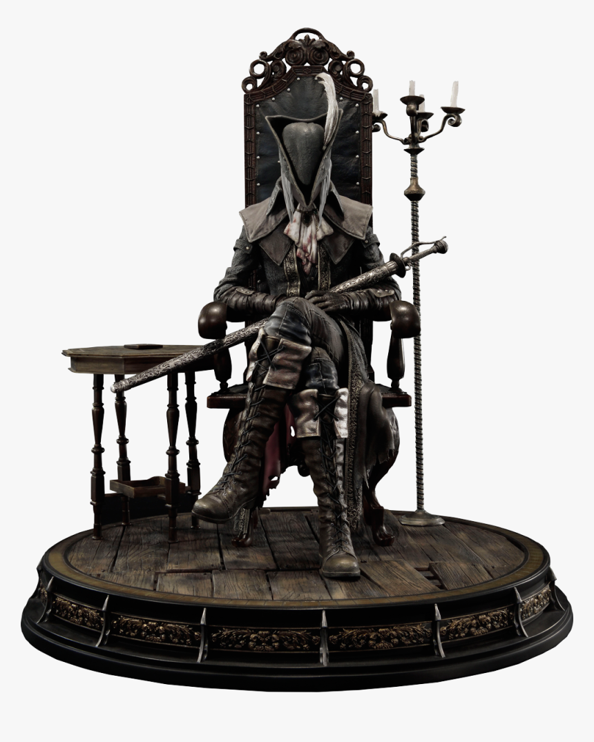 Transparent Bloodborne Hunter Png - Bloodborne Lady Maria Statue, Png Download