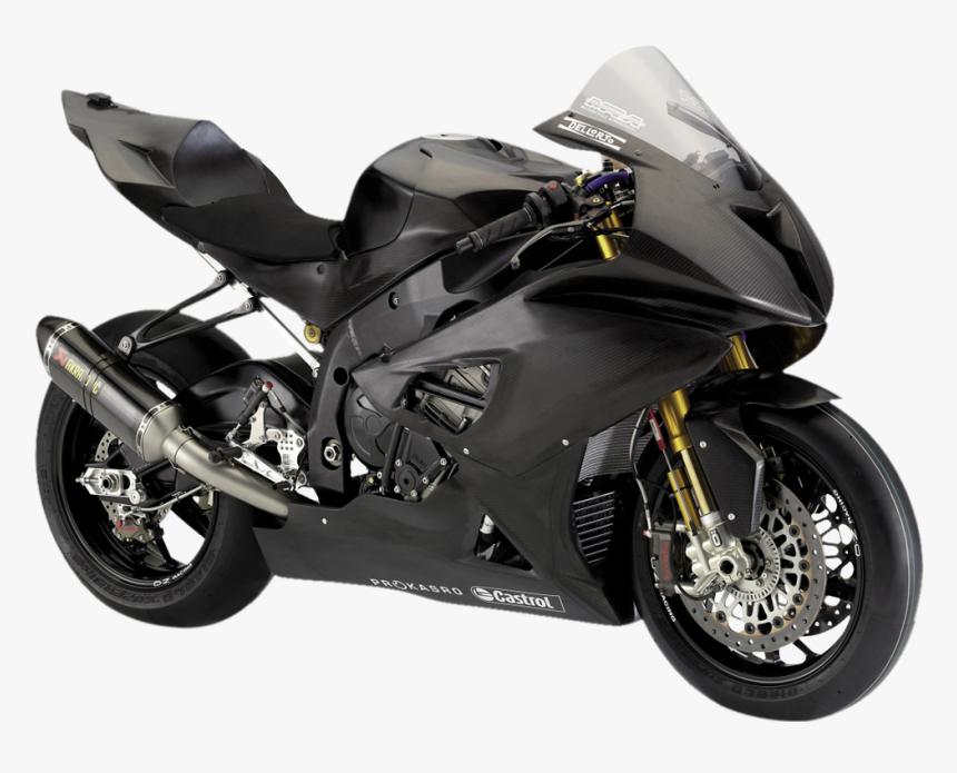 Black Bmw S1000rr Sport Motorcycle Bike Png Image - Bmw S1000rr Sport Bikes, Transparent Png