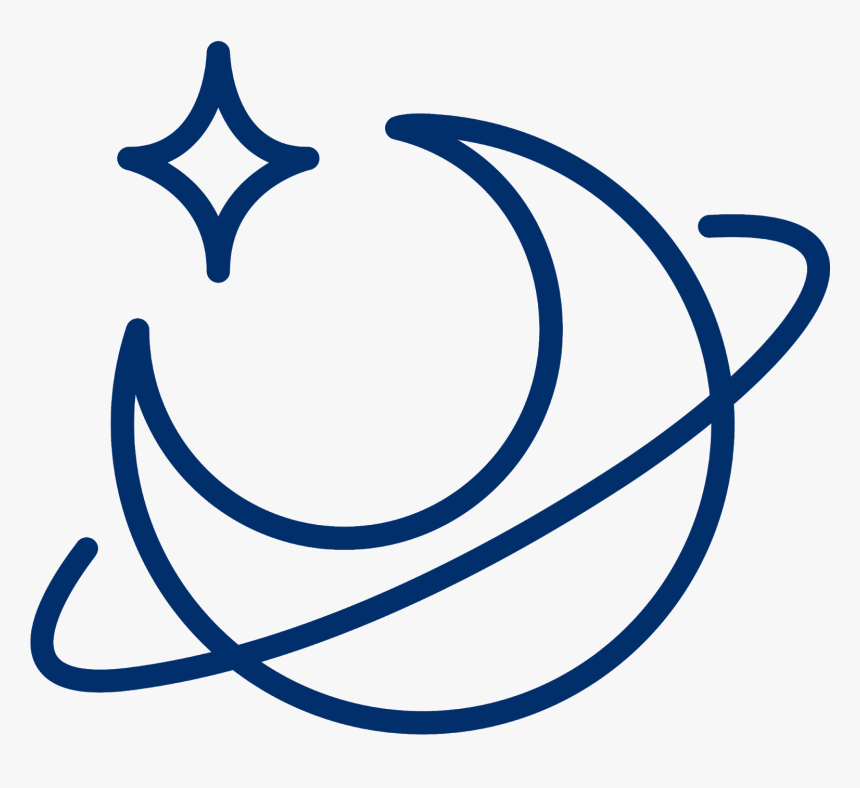 Purple Saturn Icon Png, Transparent Png