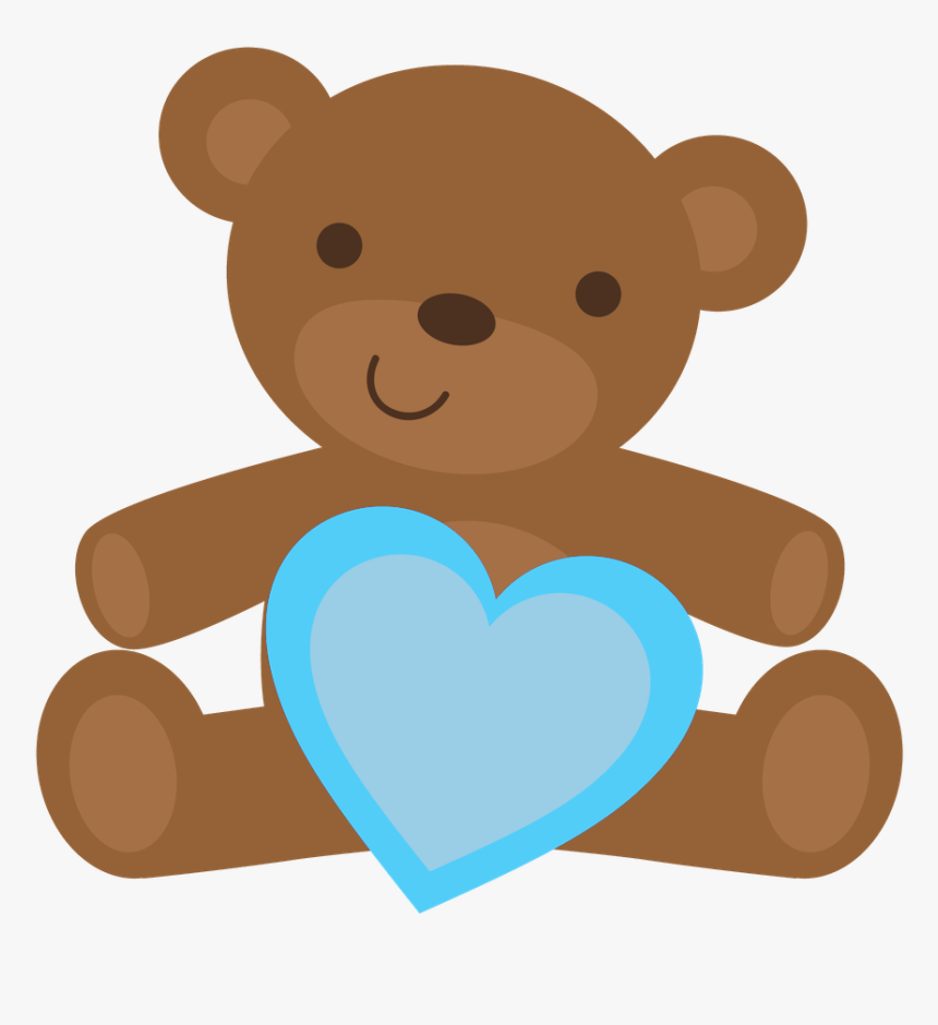 Baby Boy Teddy Bear Clip Art