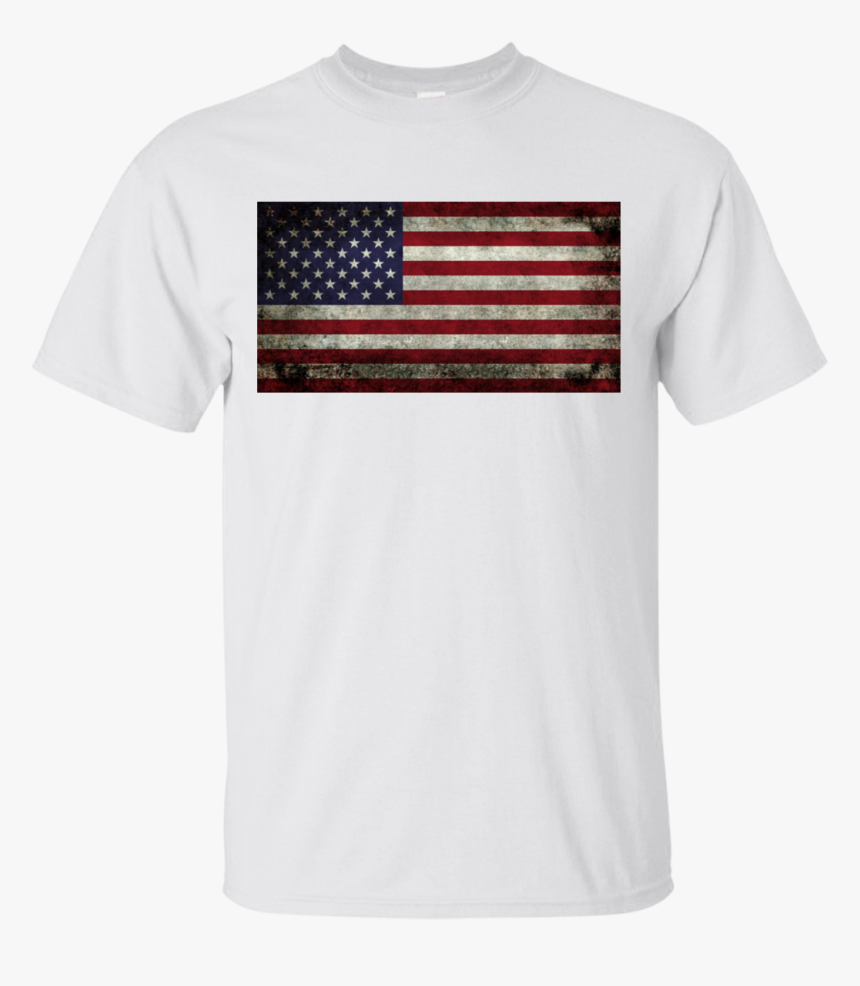 American Flag, Super Dark Grunge Gildan Ultra Cotton - Flag Of The United States, HD Png Download
